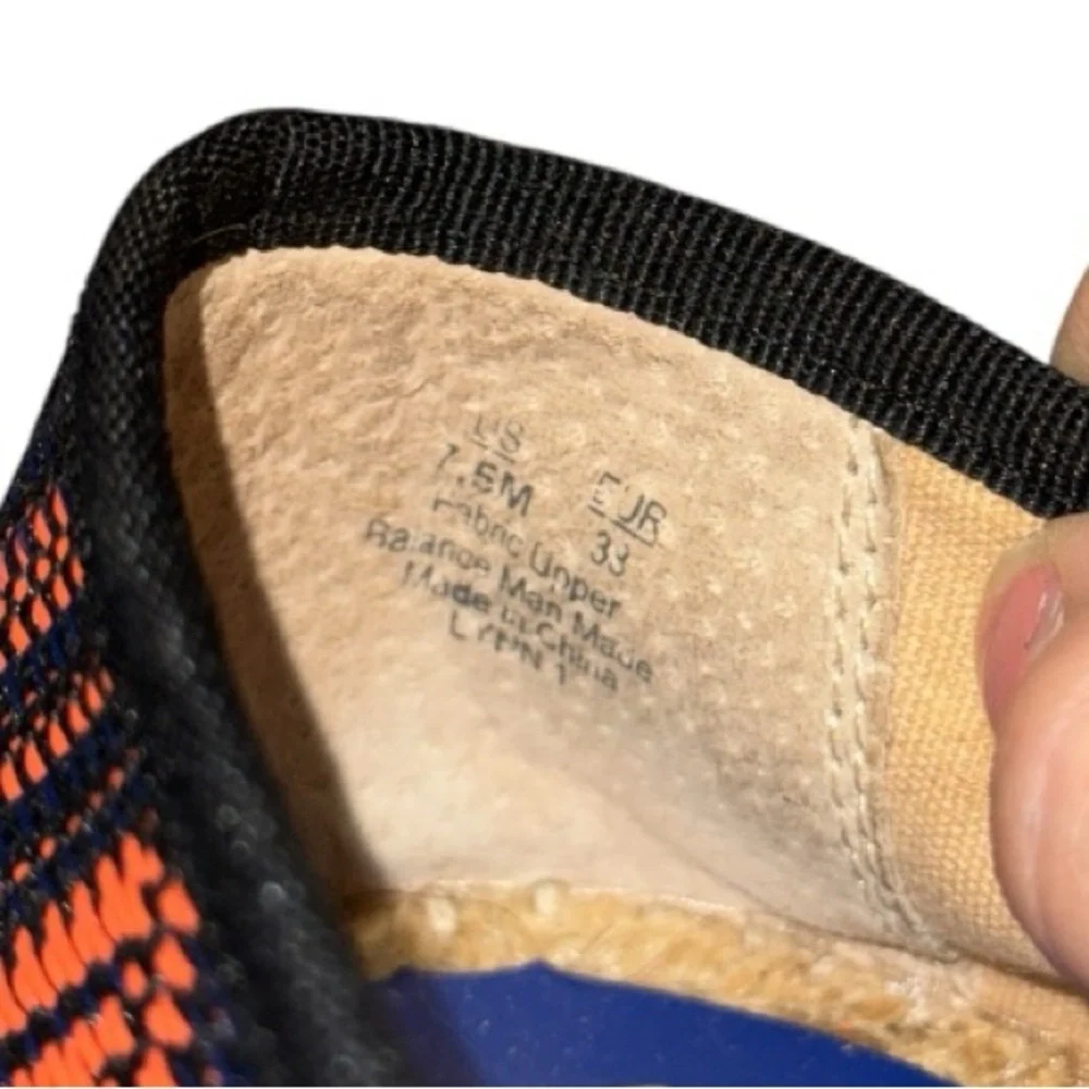 Women’s Sam Edelman Navy Blue/Orange Espadrilles - 7.5